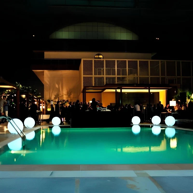 Moon Color-Changing Spherical Outdoor Garden Light
