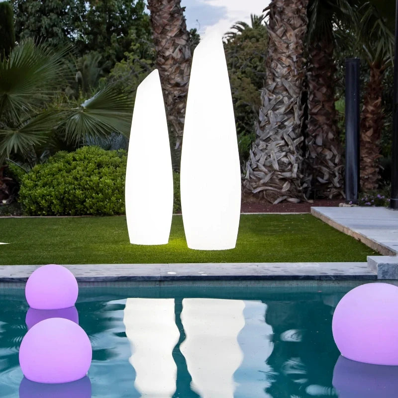 Moon Color-Changing Spherical Outdoor Garden Light