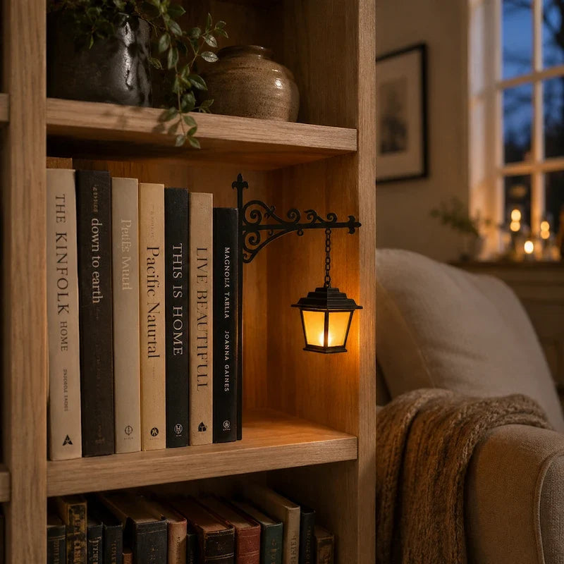 Miniature Pendant Bookshelf Light