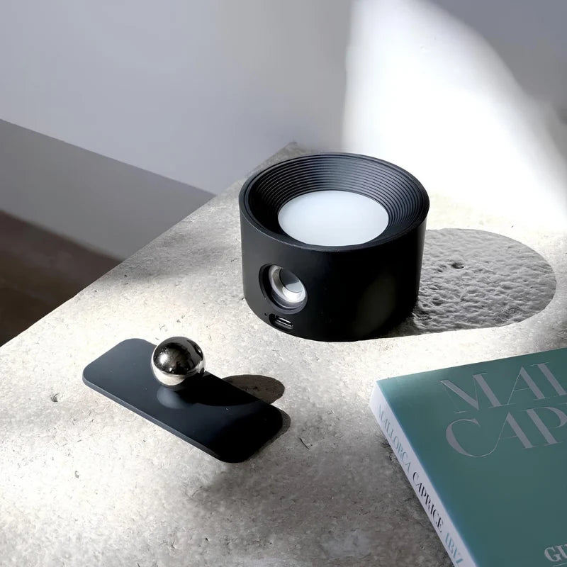 Cordless Rotating LED Wall Lamp