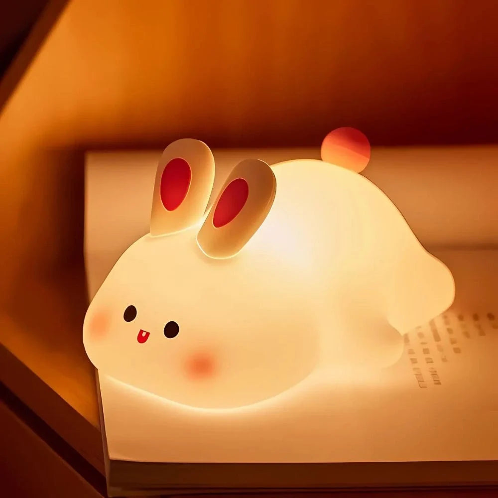 Squeezable Animal-Shaped Night Light, Kids bedroom