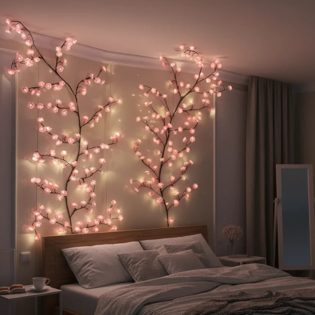 Bendable LED Cherry Blossom Branch Lights