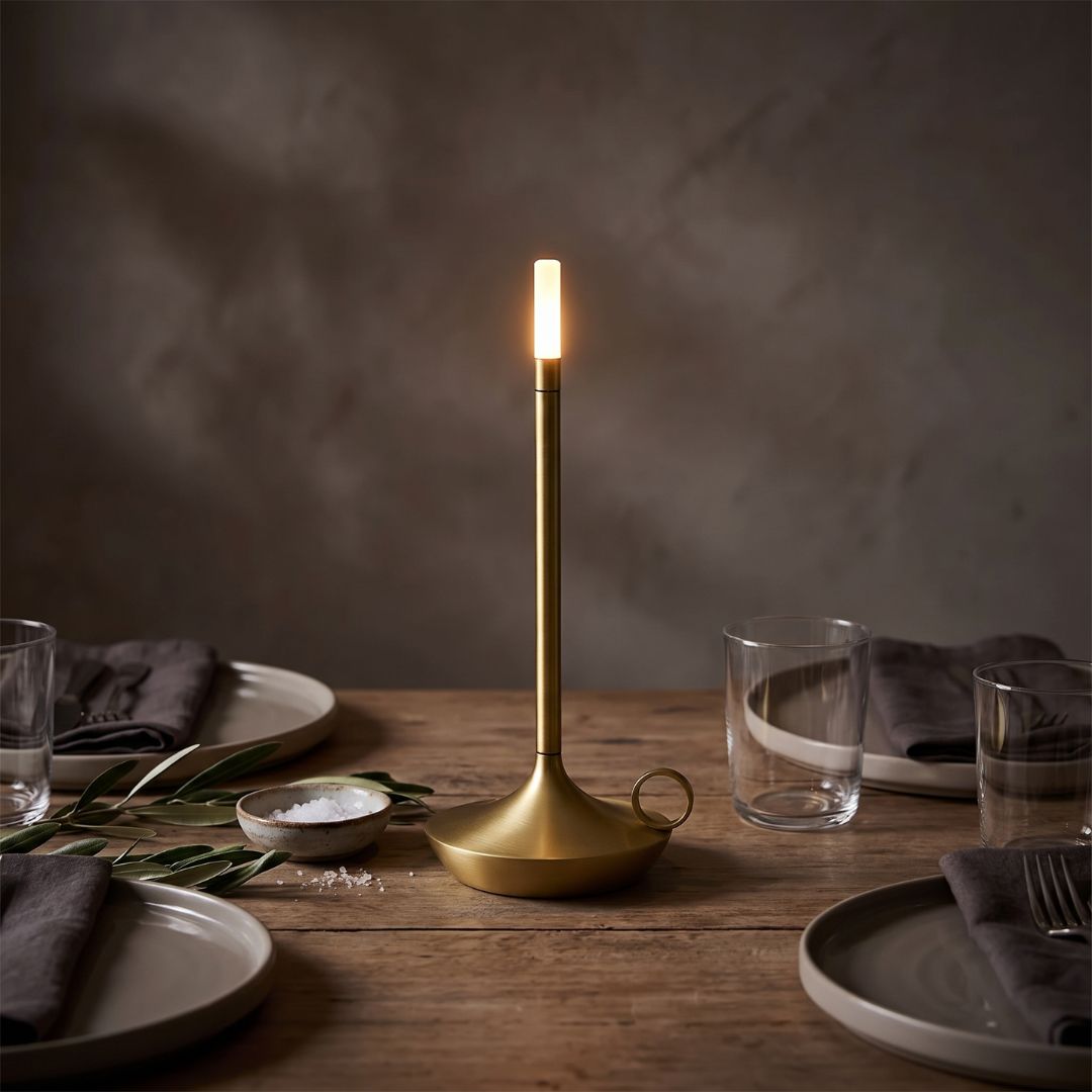 Rechargeable Modern LED Candle Lantern