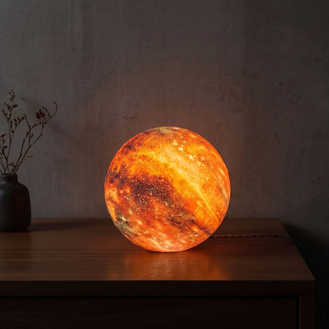 Galaxy Colorful 3d Printing Moon Lamp