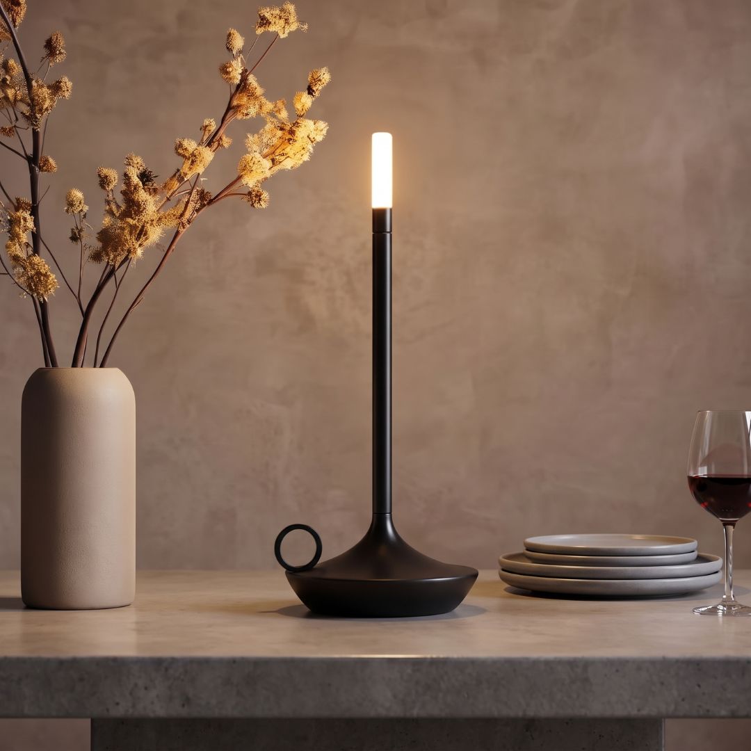 Rechargeable Modern LED Candle Lantern