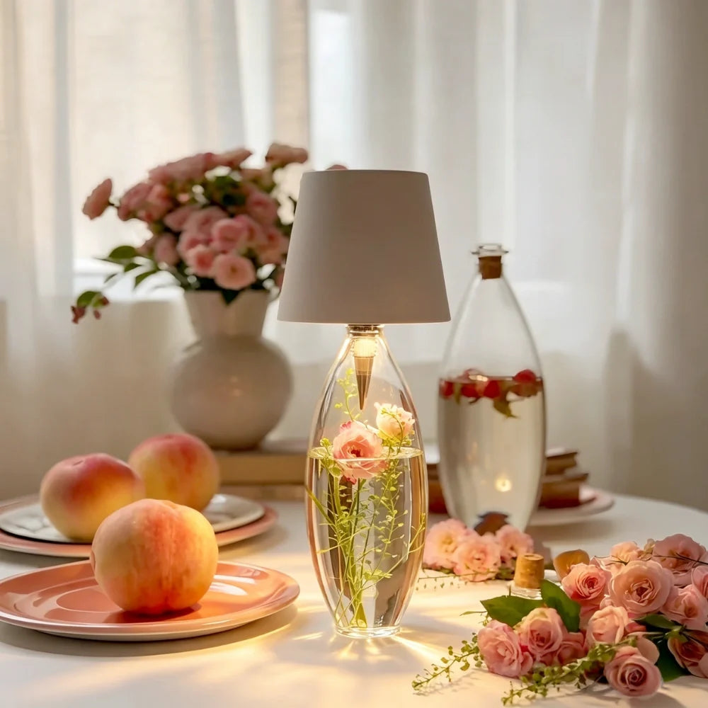 Art Rechargeable Bottle Lamp Light