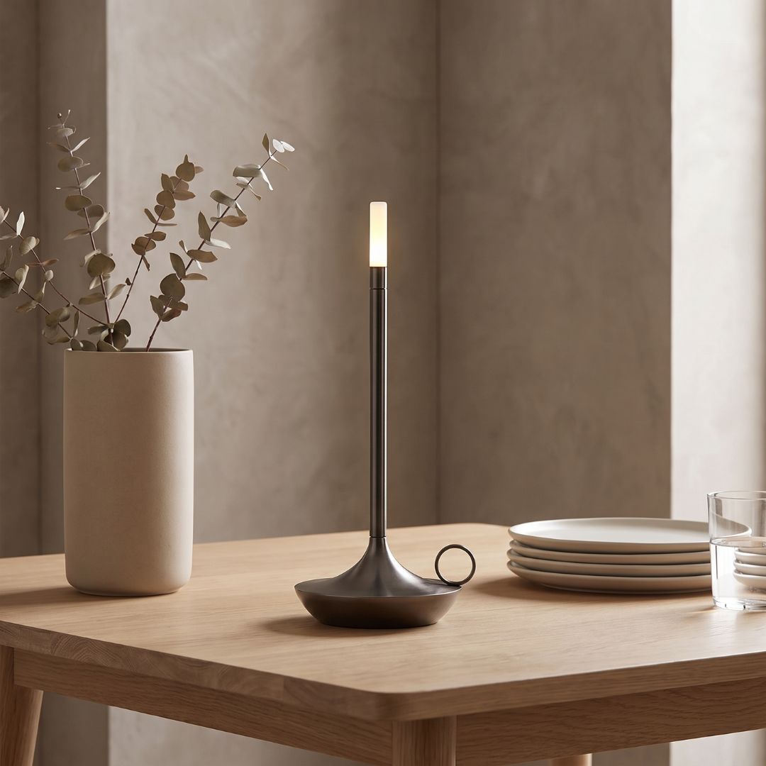 Rechargeable Modern LED Candle Lantern