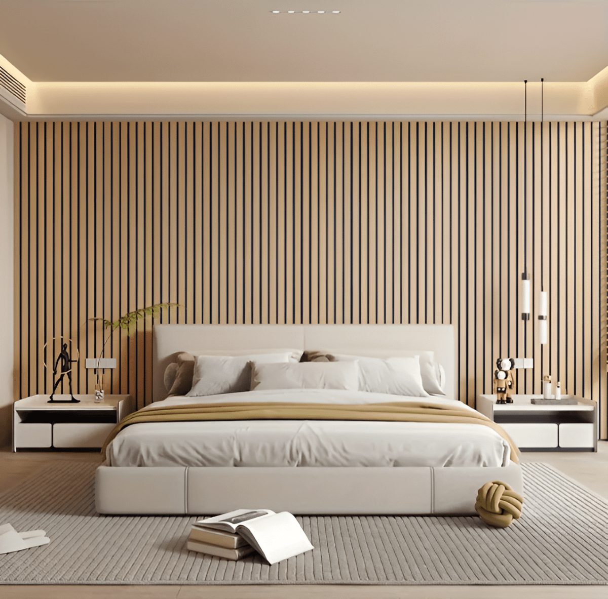 Peel-and-Stick Wood-Effect 3D Wall Panels