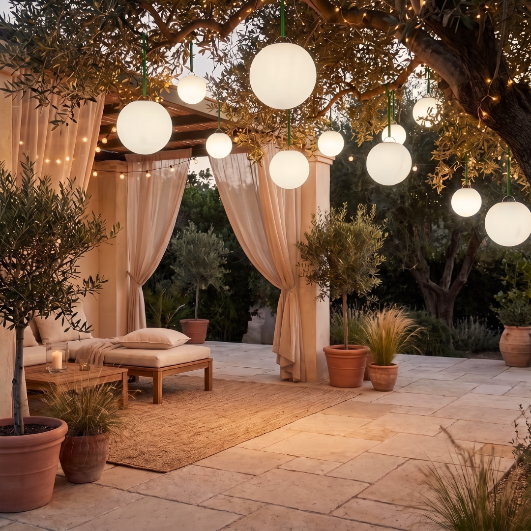 Solar Outdoor Waterproof Globe Light