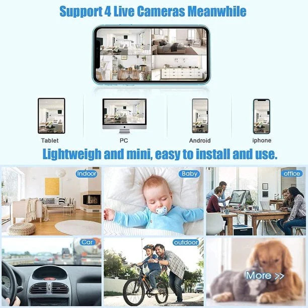 Mini Wireless Magnetic HD Security Camera
