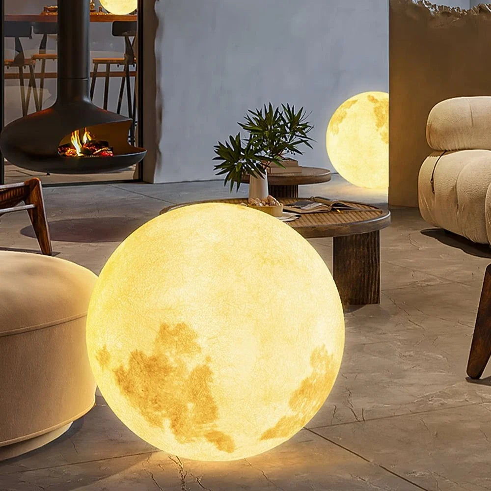 Moon Garden Solar, USB Rechargeable Light