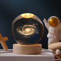 3D-Engraved Crystal Space Ball Night Light