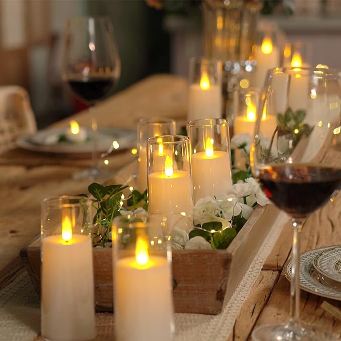 9-Piece Remote Control Flameless Candle Set