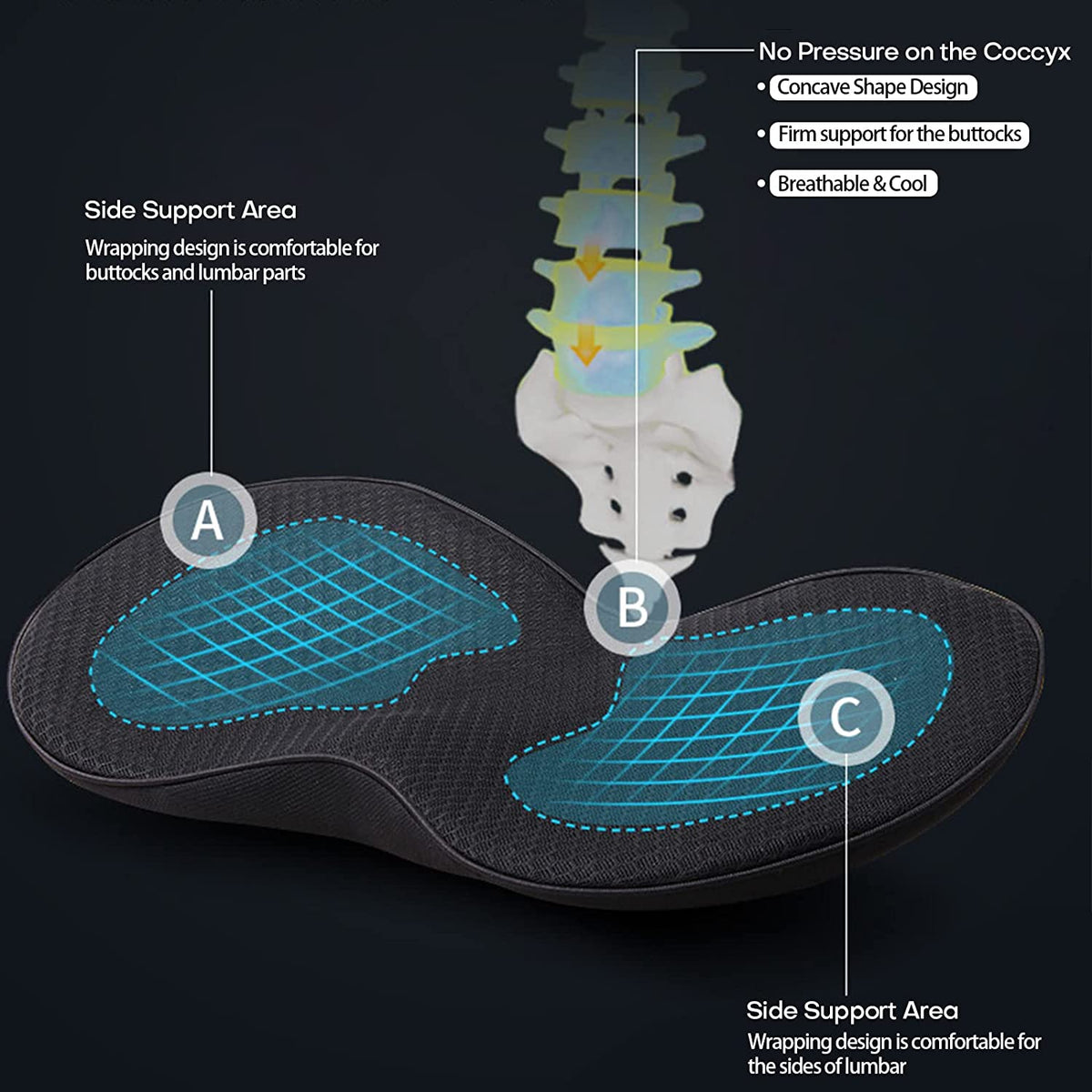 Car Booster Seat Cushion For Height