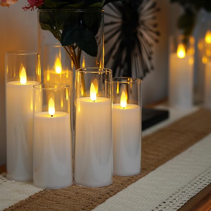 9-Piece Remote Control Flameless Candle Set