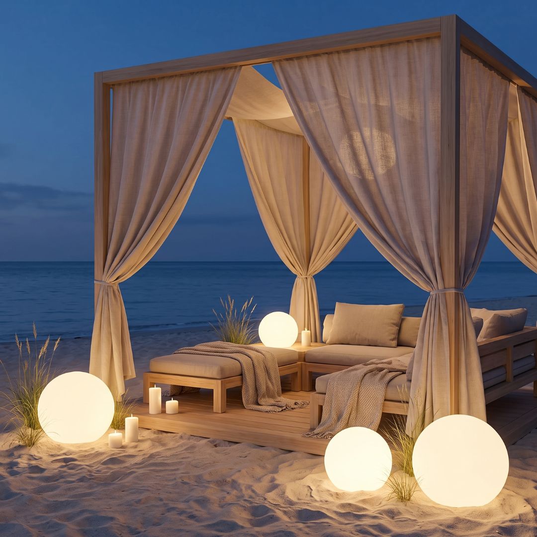 Solar Outdoor Waterproof Globe Light