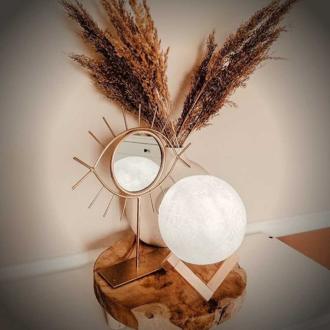 3D Touch-Control Moon Lamp