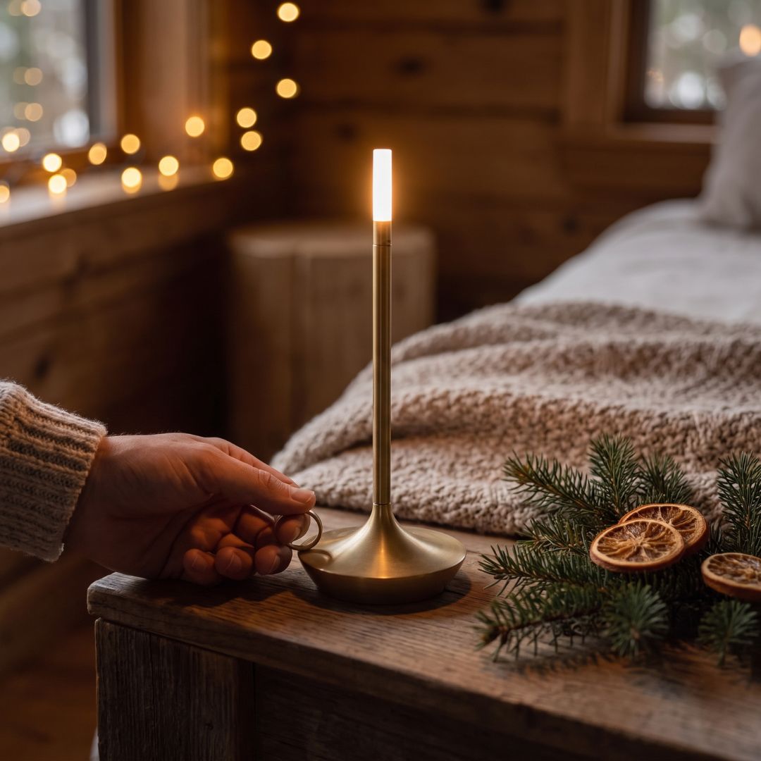 Rechargeable Modern LED Candle Lantern