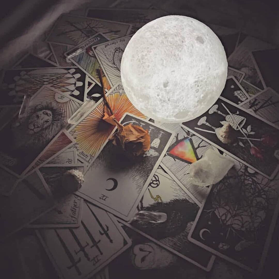 3D Touch-Control Moon Lamp