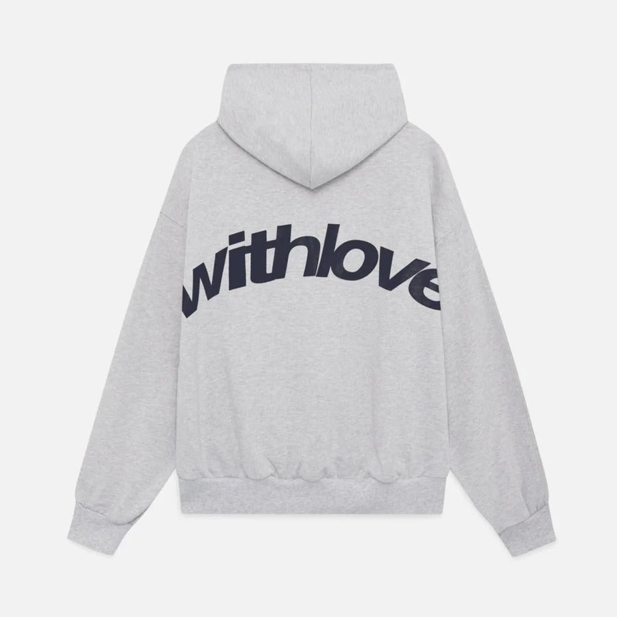 Oversized adjustable hood hoodie, alternate view