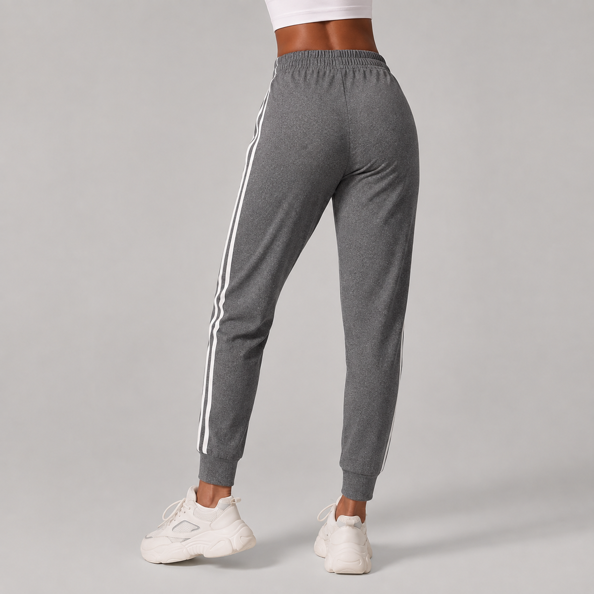 High waist stretch joggers, alternate view
