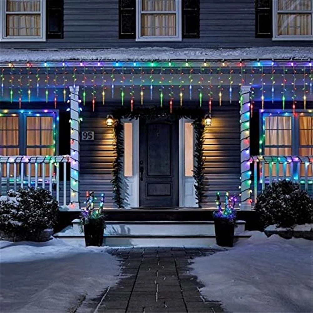 Christmas LED Icicle Fairy Lights