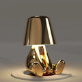Rechargeable Touch-Control Sculptural Desk Lamp