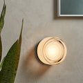 Neutral Dimmable Sculpted Shade Wall Lamp