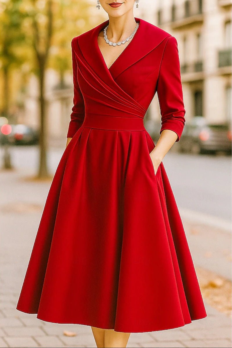 Structured floral midi dress, alternate view