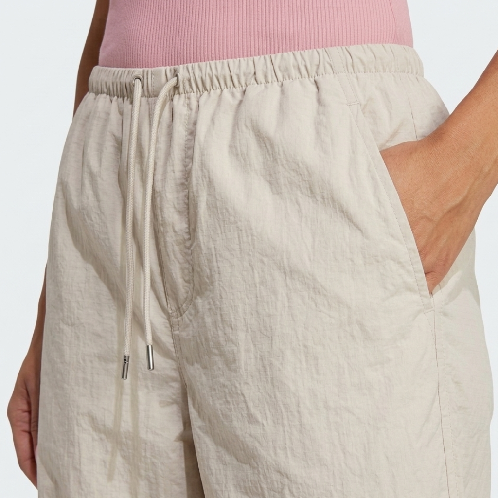 Essential Soft Stone Parachute Pants