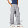 Essential Light Grey Parachute Pants