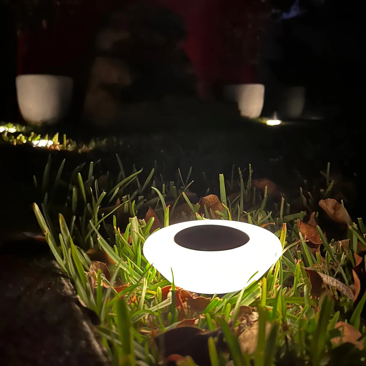 Rust-Proof Solar Outdoor Ground Lights, Pack