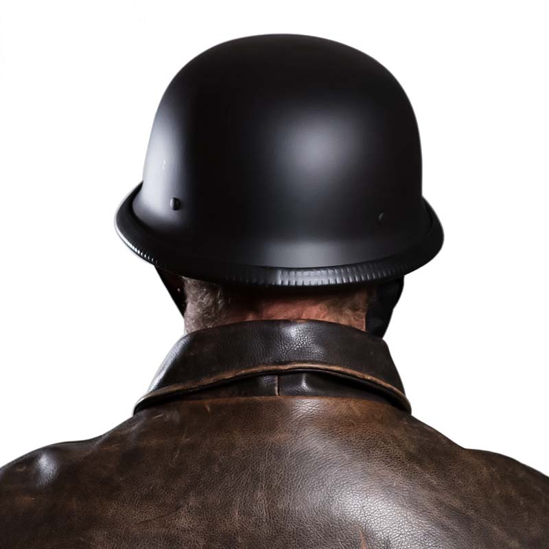 Outlaw Motorcycle Half Face Helmet, ECE and DOT Approved