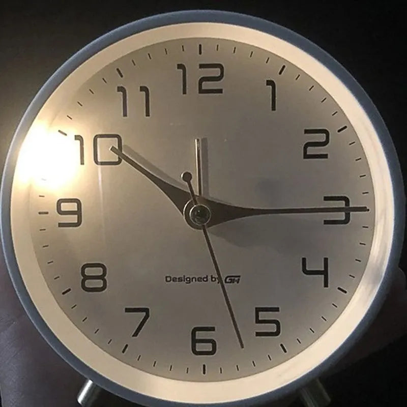 Modern Scandinavian Design Silent Sweep Table Clock