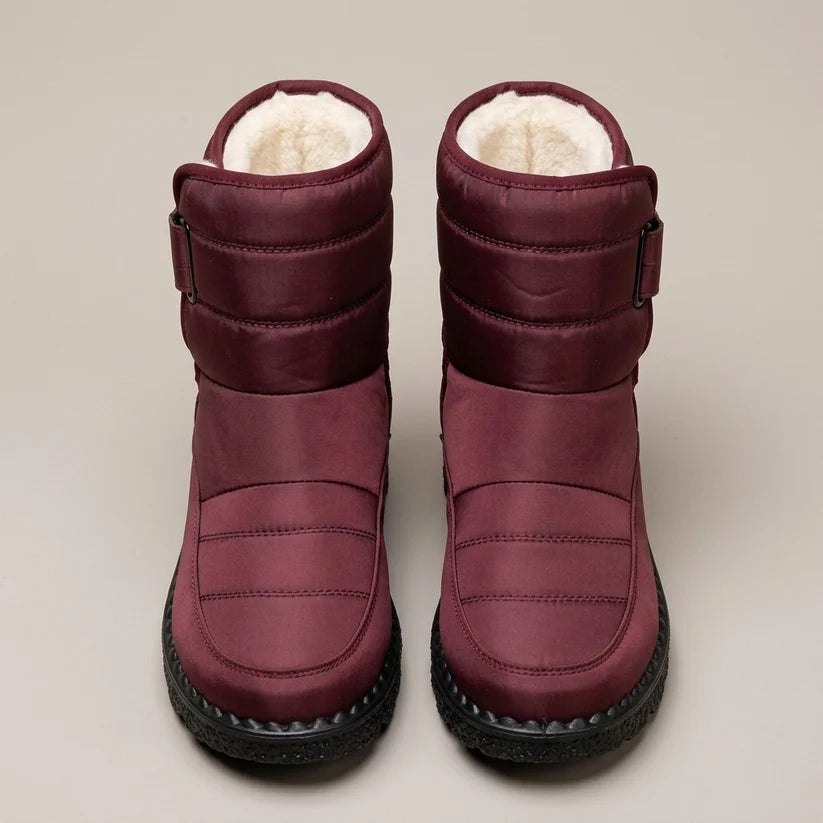 QUILTED MID-CALF SNOW BOOTS
