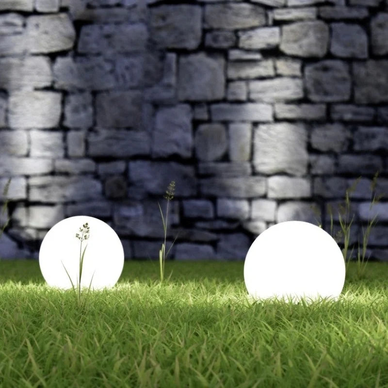 Moon Color-Changing Spherical Outdoor Garden Light