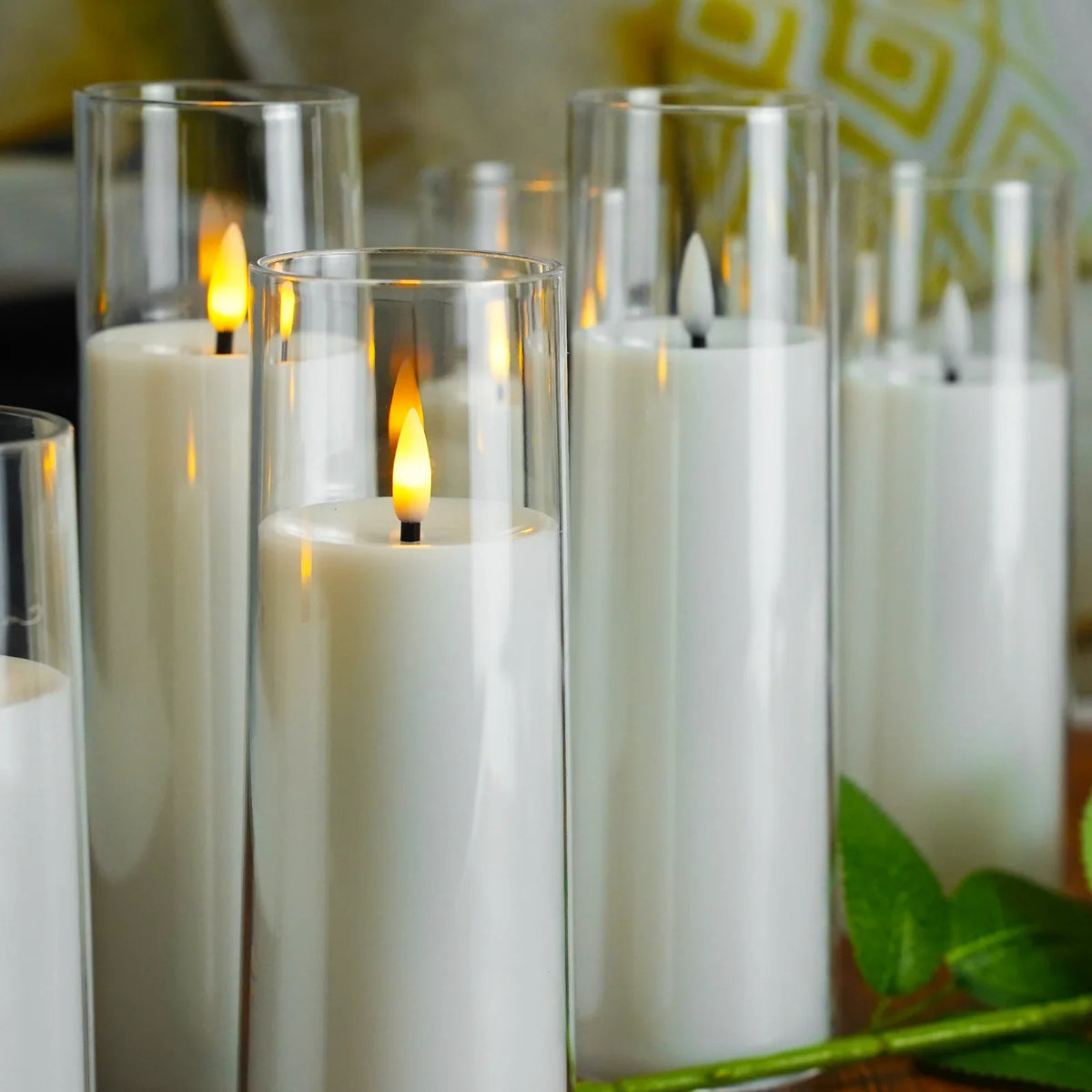 9-Piece Remote Control Flameless Candle Set