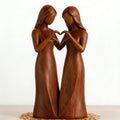 Sisters Resin Friendship Figurine Sculpture