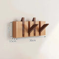 Timeless Scandinavian Wooden Coat Hooks for Wall