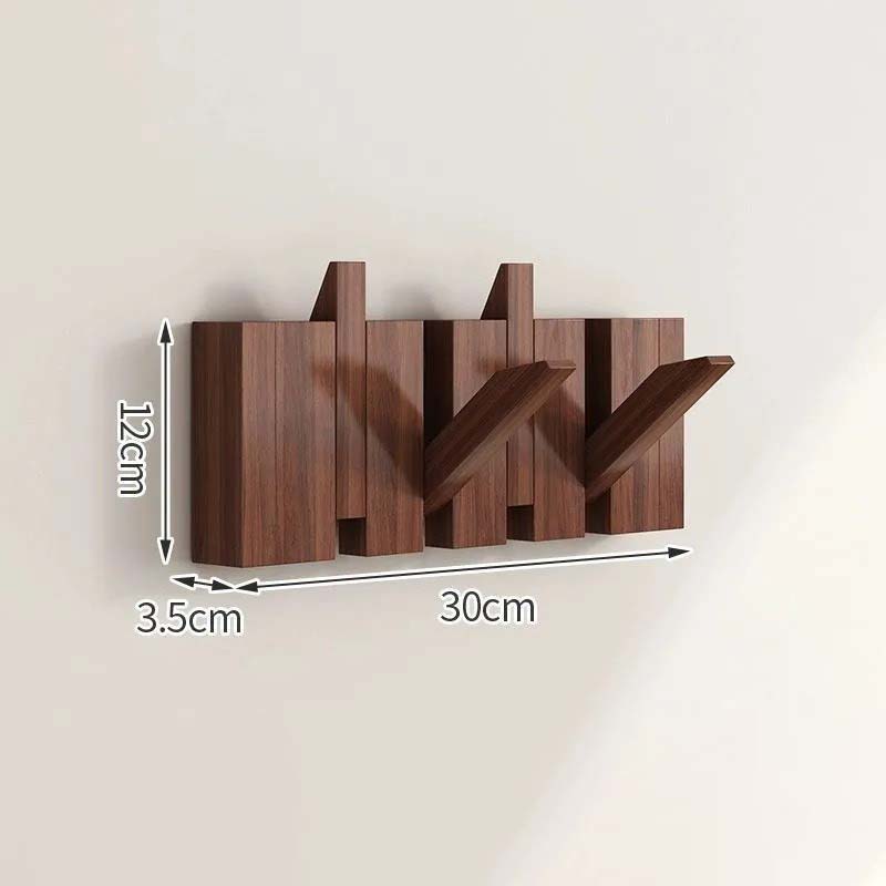Timeless Scandinavian Wooden Coat Hooks for Wall