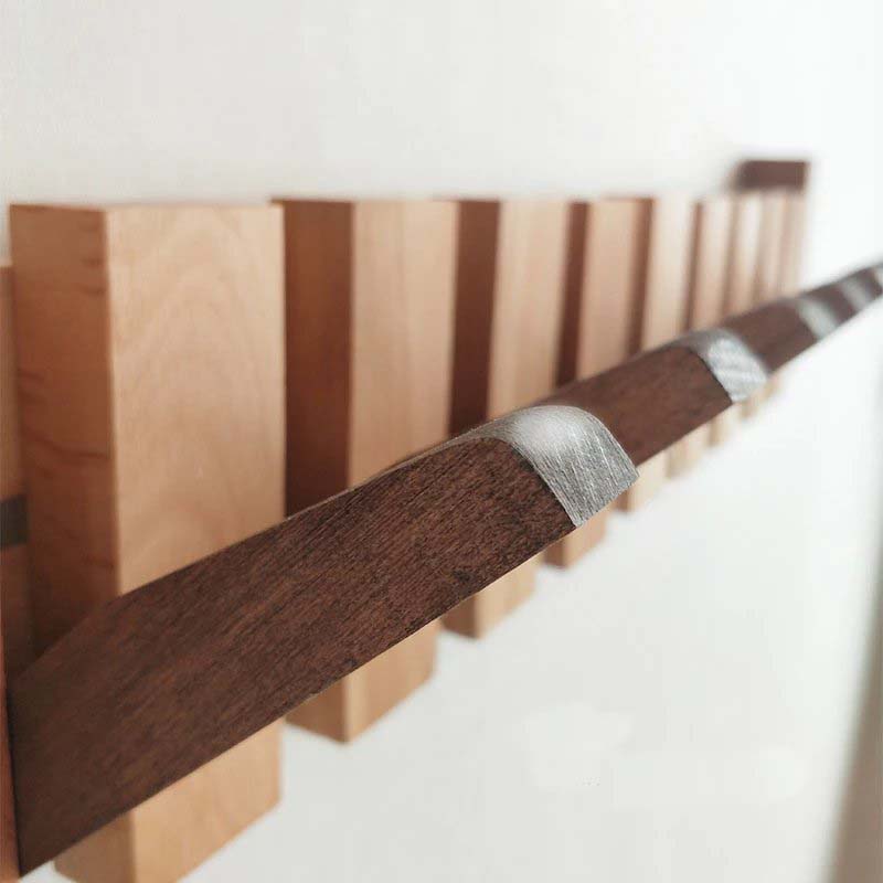 Timeless Scandinavian Wooden Coat Hooks for Wall