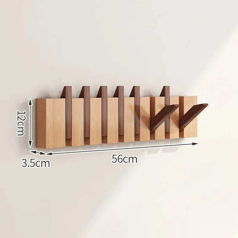 Timeless Scandinavian Wooden Coat Hooks for Wall