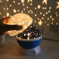 LED Night Light Rotating Star Projector Lamp for Children's Bedroom