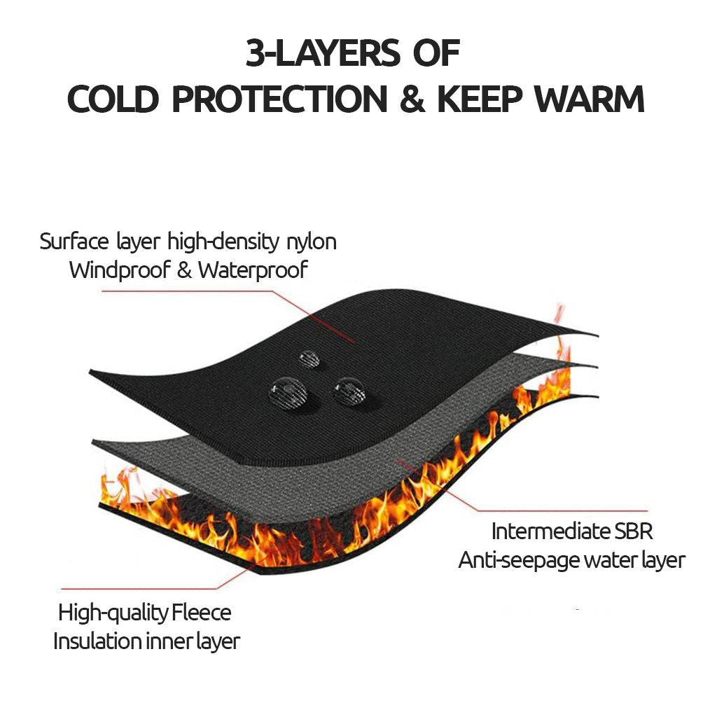 Thermal Fleece-Lined Winter Gloves