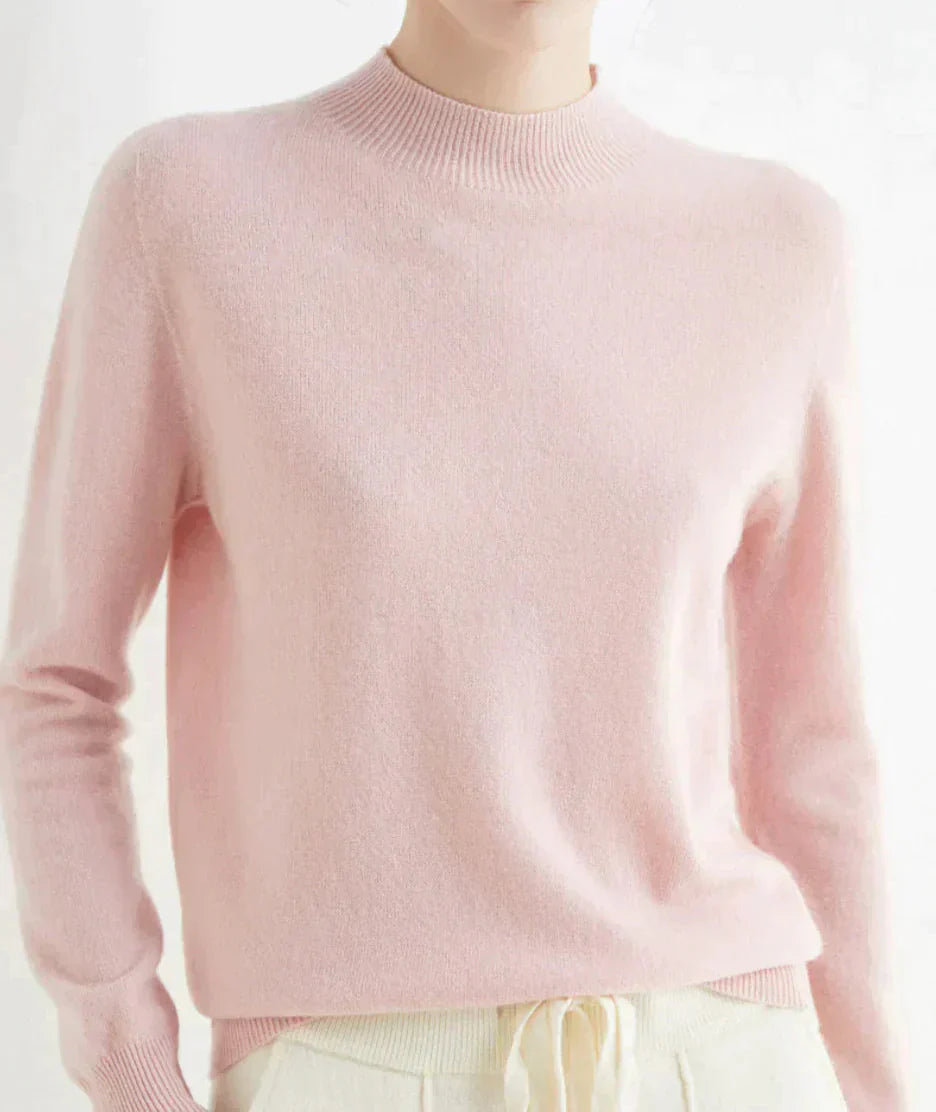 Everyday classic sweater in pink