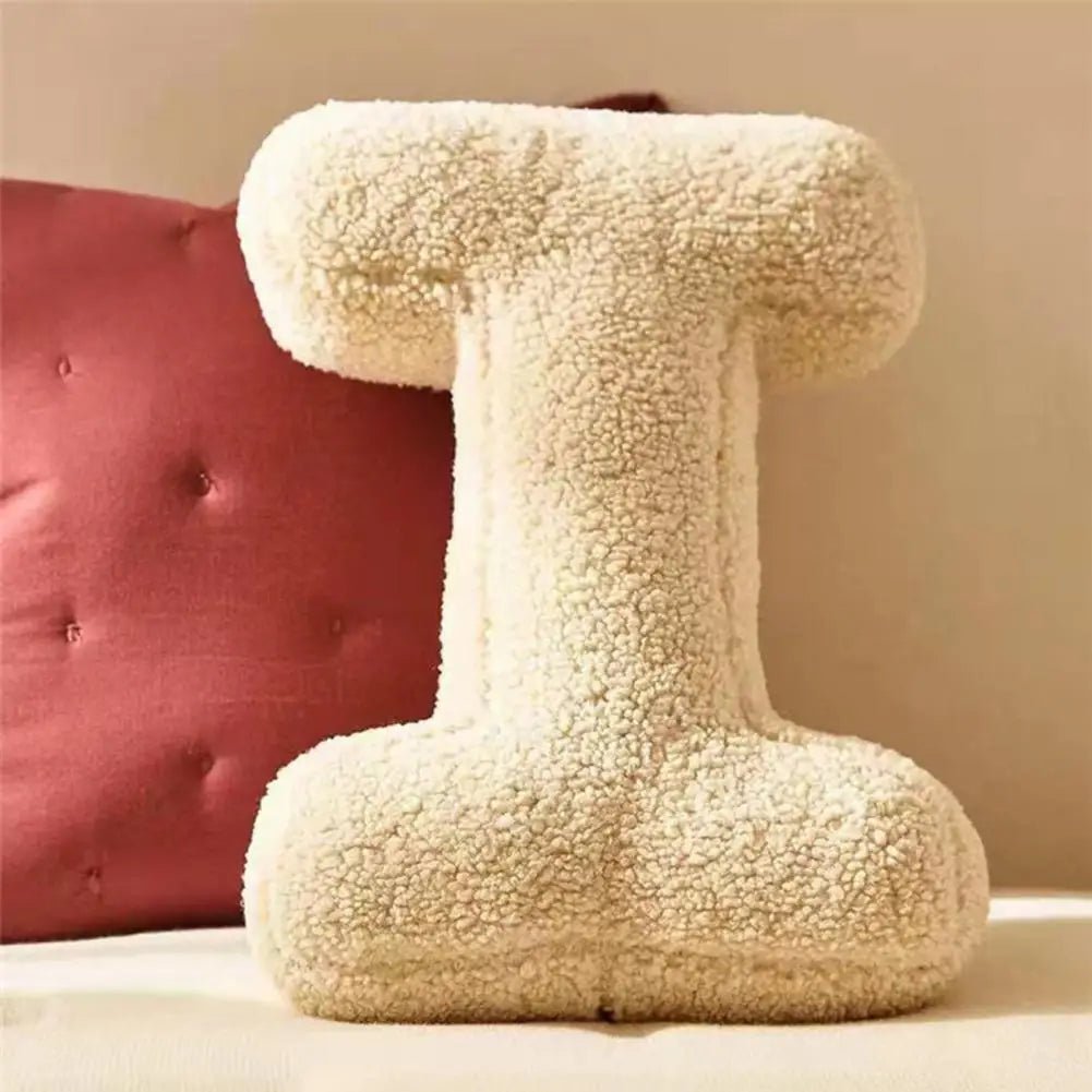 Personalized Velvet Alphabet Letter Cushion
