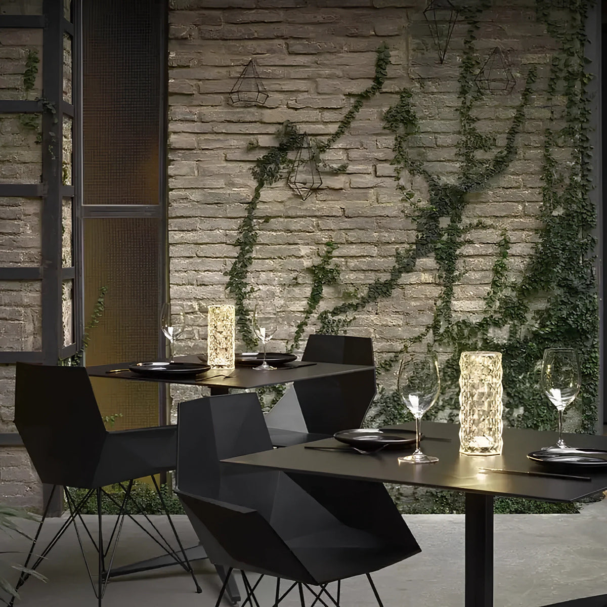 Touch-Control Crystal LED Table Lamp