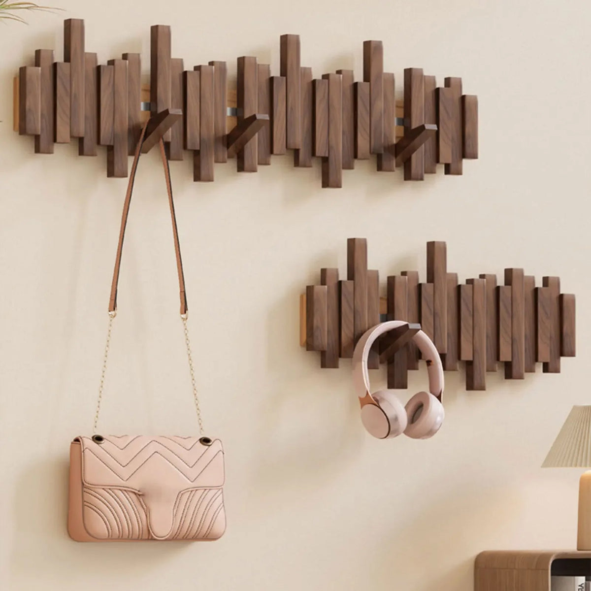 Flip Down Magnetic Hook Rack