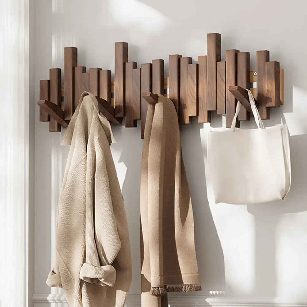 Flip Down Magnetic Hook Rack