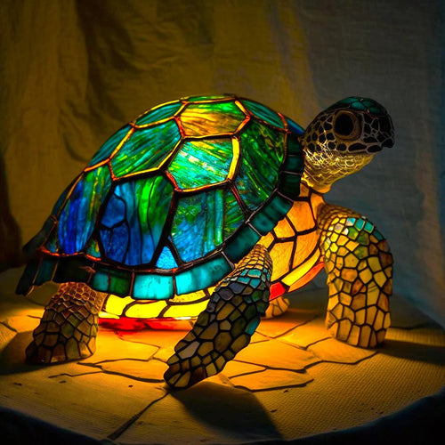 Animal Stained Glass Lamp